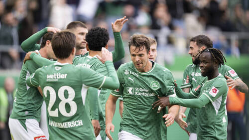 SL: Lausanne défait sur la plus petite des marges à St-Gall