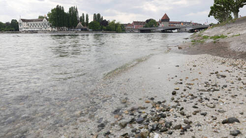 Malgré la pluie, le niveau des lacs et fleuves reste bas