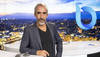 Laurent Keller, directeur de Leman Bleu, pose pour le photographe dans le studio de Leman Bleu avant la presentation des nouveautes de la chaine en conference de presse, ce mardi 30 aout 2022 a Geneve. (KEYSTONE/Salvatore Di Nolfi)