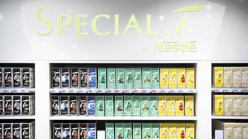 Nestlé met fin aux capsules de thé Special.T