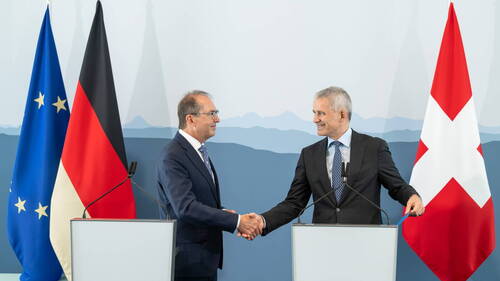 Beat Jans rencontre le ministre allemand de l’intérieur à Chiasso