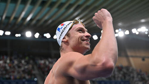 Marchand survole le 400 m libre à Paris