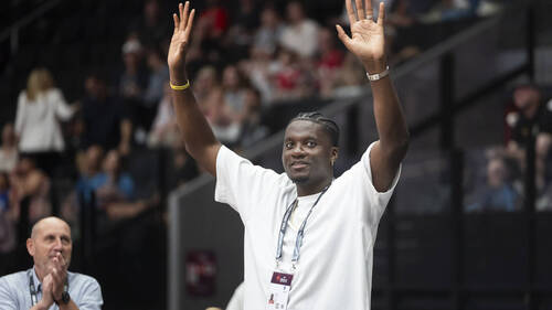 Clint Capela honoré pour son rôle "d'ambassadeur de la Suisse"