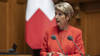 Karin Keller-Sutter ne pourra plus parler anglais à des homologues
