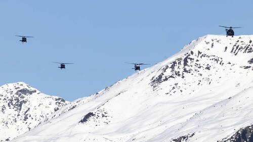 Le président américain Donald Trump est arrivé à Davos (GR)