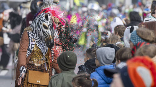 45'000 personnes au carnaval de Lucerne pour le cortège du lundi