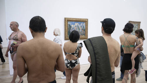 Des visites gratuites en maillot de bain à la Fondation Beyeler