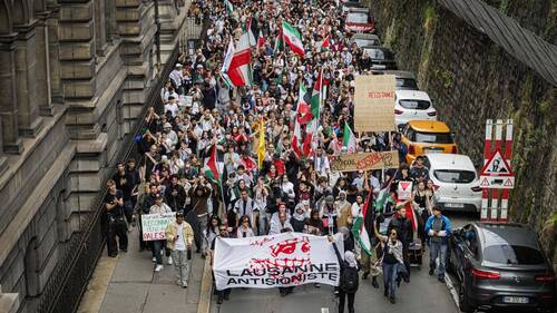 Environ 850 manifestants contre Israël et Trump à Lausanne