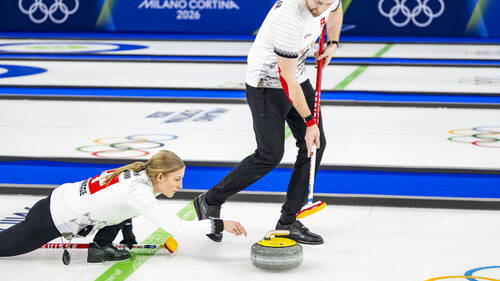 Les Schwaller largement battus par l'Italie en double mixte