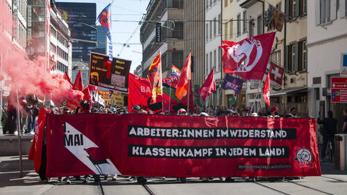 "Aucun incident majeur" lors de la manifestation du 1er mai à Bâle