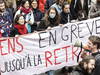Retraites en France: Manifestations en repli partout