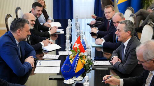 Ignazio Cassis réaffirme l’engagement de l’OSCE en Bosnie