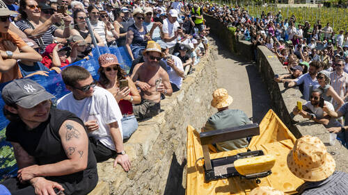 Les tracassets ont déferlé sur Epesses (VD) samedi