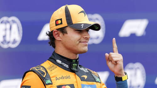 Le Britannique Lando Norris partira en pole position