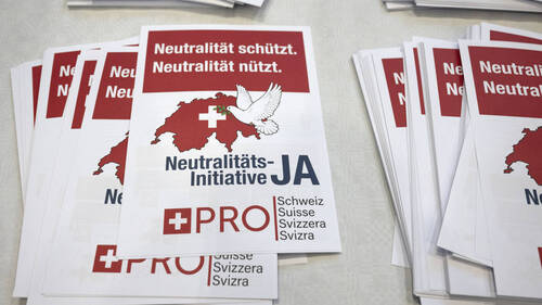 Contre-projet à l'initiative neutralité: les sénateurs persistent