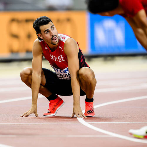 400 m haies Bonvin éliminé en demifinales