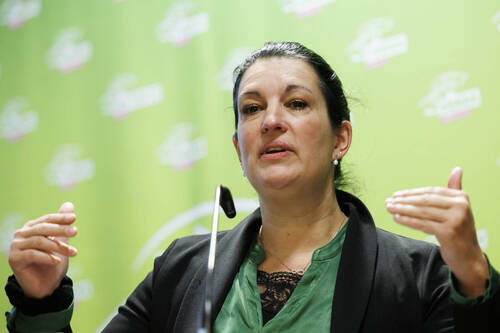 SCHWEIZ WAHLEN 2023 PARTEI GRUENE DELEGIERTENVERSAMMLUNG