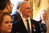 Bertrand Levrat à l'ambassade de France en Suisse. Berne, le 12 avril 2022.