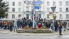 Manifestation à Einsiedeln contre l'extrême-droite allemande