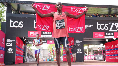 Deux hommes sous les 2 heures au marathon de Londres