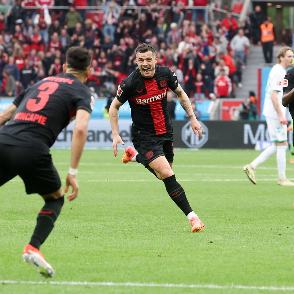 Le Bayer Leverkusen de Granit Xhaka sacré champion