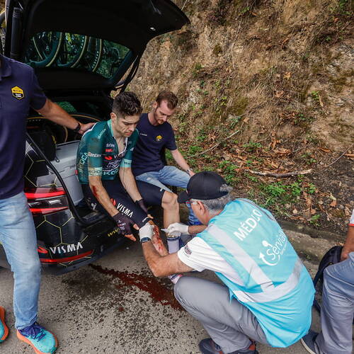 Wout Van Aert ne souffre d'aucune fracture
