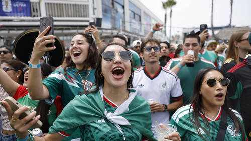 Une entame festive pour la communauté mexicaine