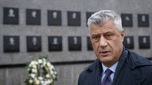 L'ex-président du Kosovo affirme être "entièrement innocent"