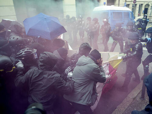 manif