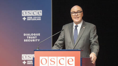Présidente de l'OSCE, la Suisse promeut à Zoug la cyberdiplomatie