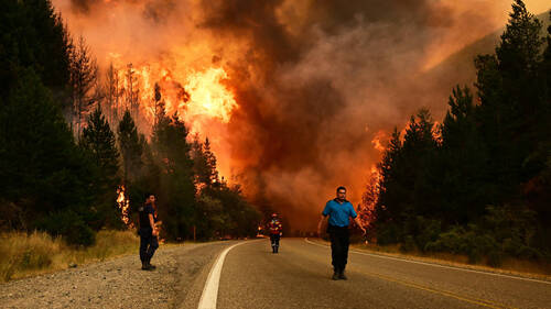 Feux de forêt en Patagonie argentine: "urgence incendies" déclarée