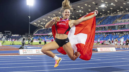 Angelica Moser, la perchiste en or