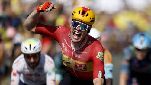 Tour de France: Soren Waerenskjold s'impose au sprint