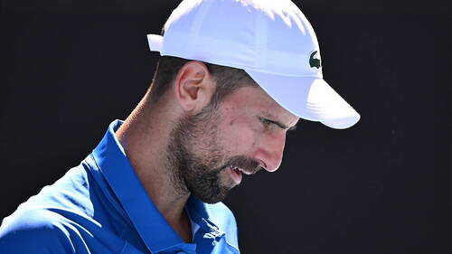 Novak Djokovic sorti d'entrée de jeu