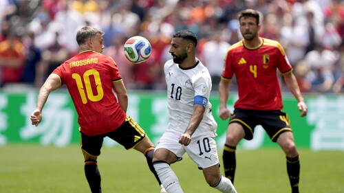 Match nul 1-1 entre Belgique et Egypte