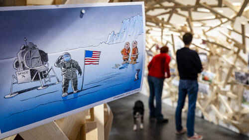 L'année 2025 sous le crayon des dessinateurs de presse à Morges