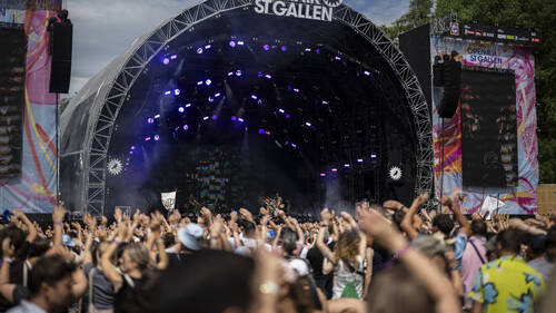 L'OpenAir de St-Gall repart pour une nouvelle édition