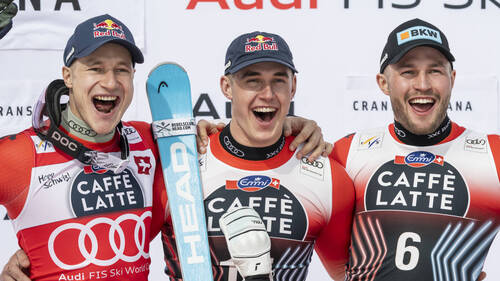 Crans-Montana: les Suisses favoris, mais sous pression