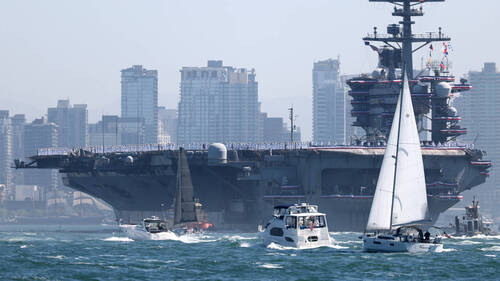 Le porte-avions Abraham Lincoln de retour aux Etats-Unis
