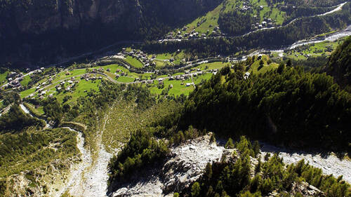 St-Nicolas (VS): un minage pour éviter tous risques supplémentaires