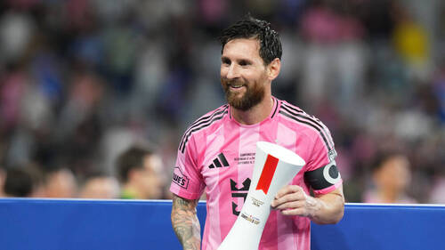 Un 100e but et un trophée pour Messi avec Miami