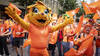 Grand cortège de fans de foot néerlandais à Zurich