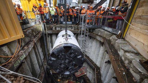 Les SIG démarrent une nouvelle étape du chantier GeniLac à Rive