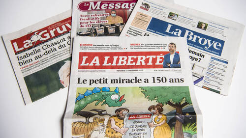 Dernière édition de l'hebdomadaire fribourgeois Le Messager