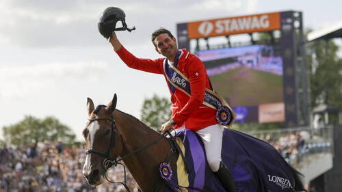 Steve Guerdat, de la table d'opération au titre mondial