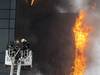 L'incendie d'un immeuble de bureaux de Moscou éteint