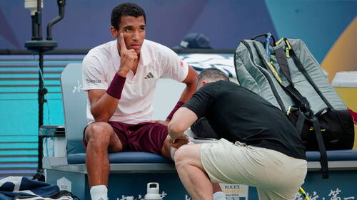 Auger-Aliassime forfait pour les Swiss Indoors de Bâle