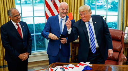 Trump défend Infantino face aux voix réclamant son départ
