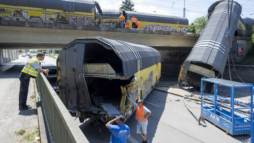 Un mort dans une collision de trains de marchandises à Munich