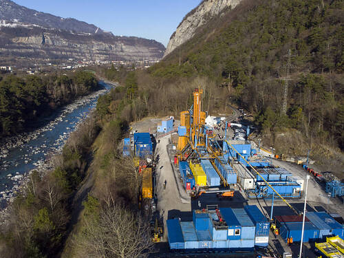 Le projet de géothermie profonde suspendu à Lavey (VD)